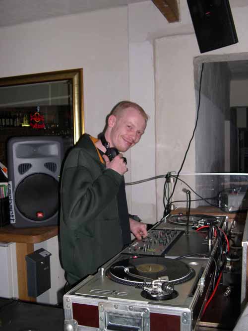 Thorsten @ his Set
